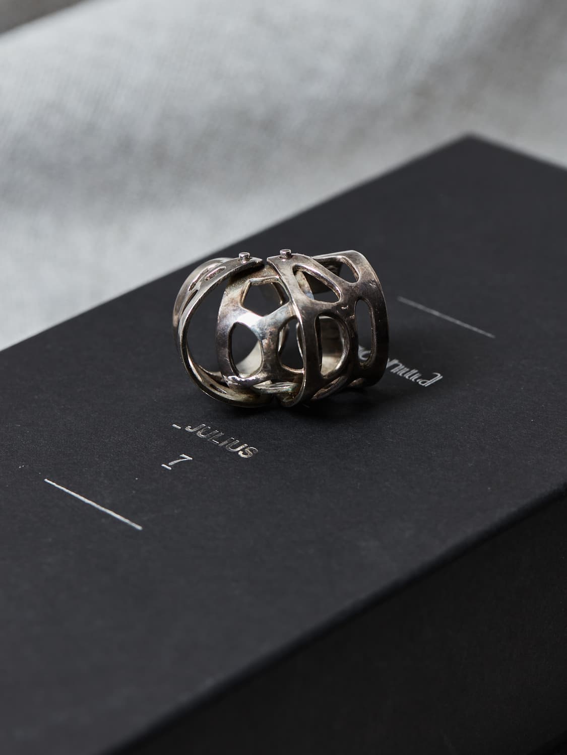 (이틀간만 판매) Julius X fangophilia 이너 조인트 링 상품이미지3