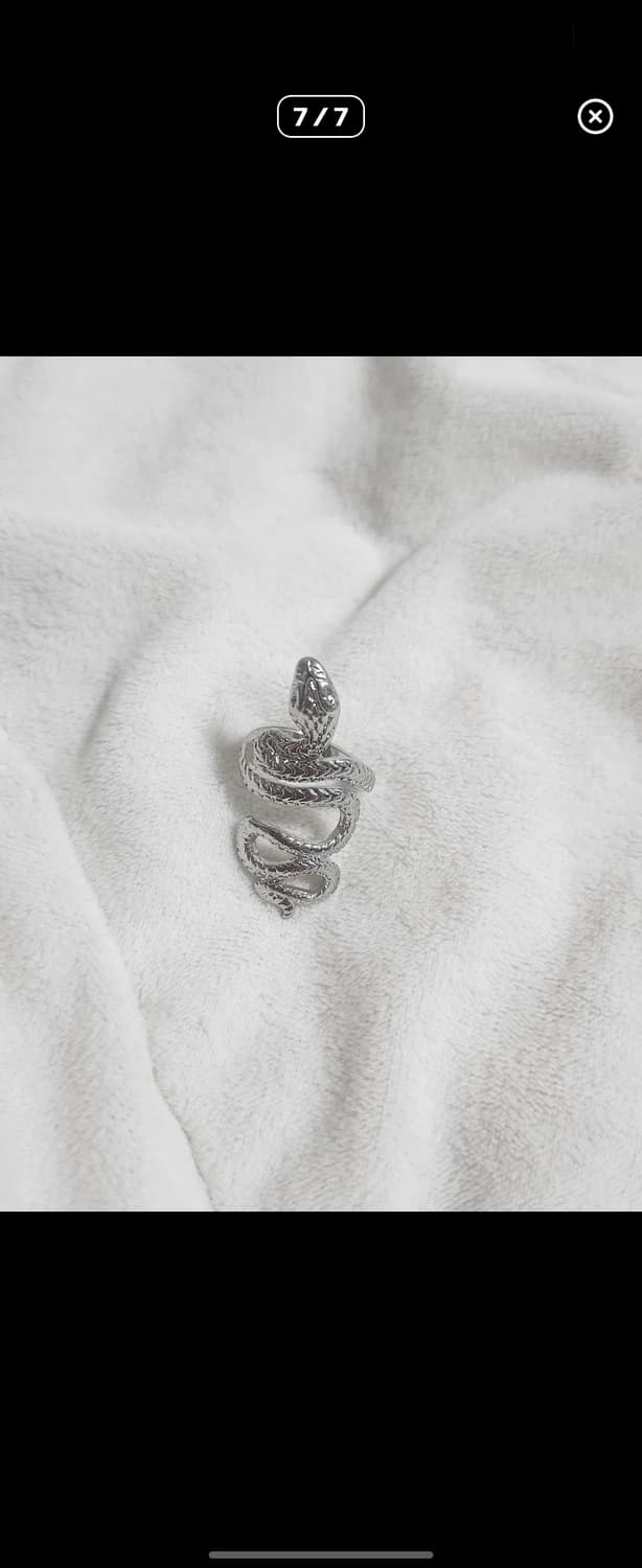 뱀 반지 결제창 상품이미지3