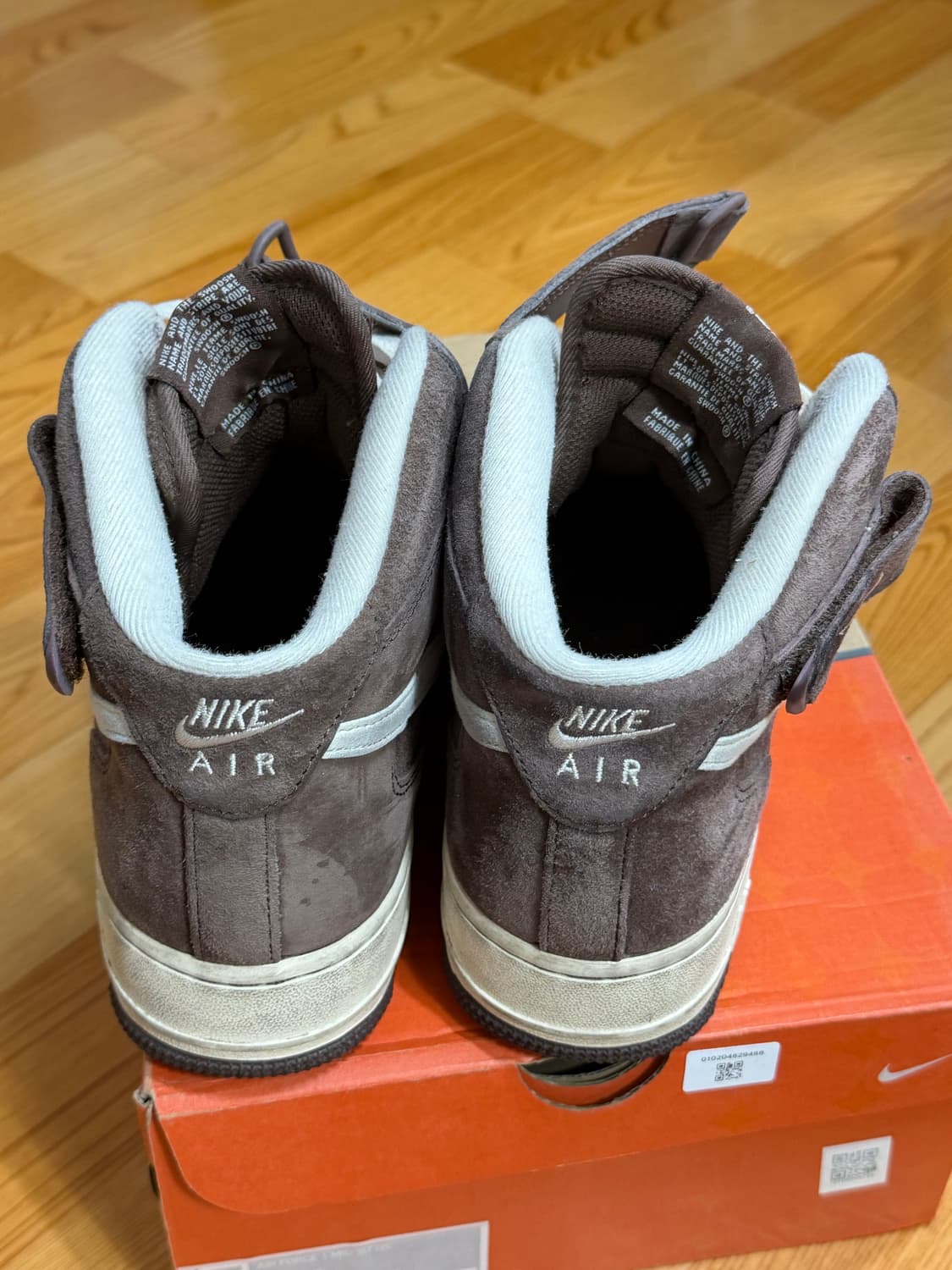 에어포스원 미드 초콜렛 (270) 상품이미지5