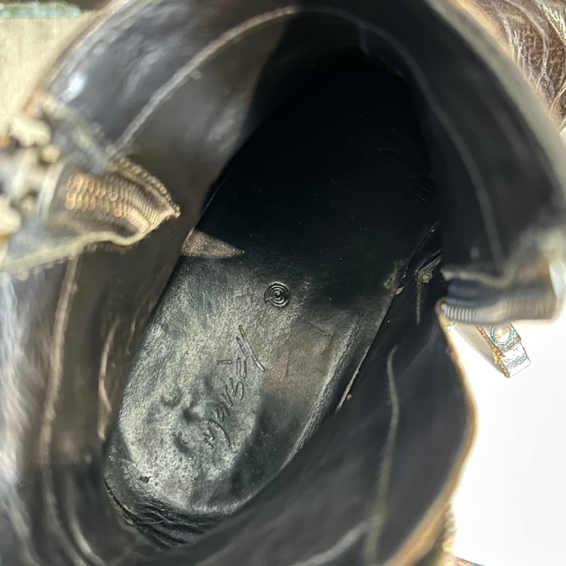 마르셀 레더 집업 부츠 상품이미지4