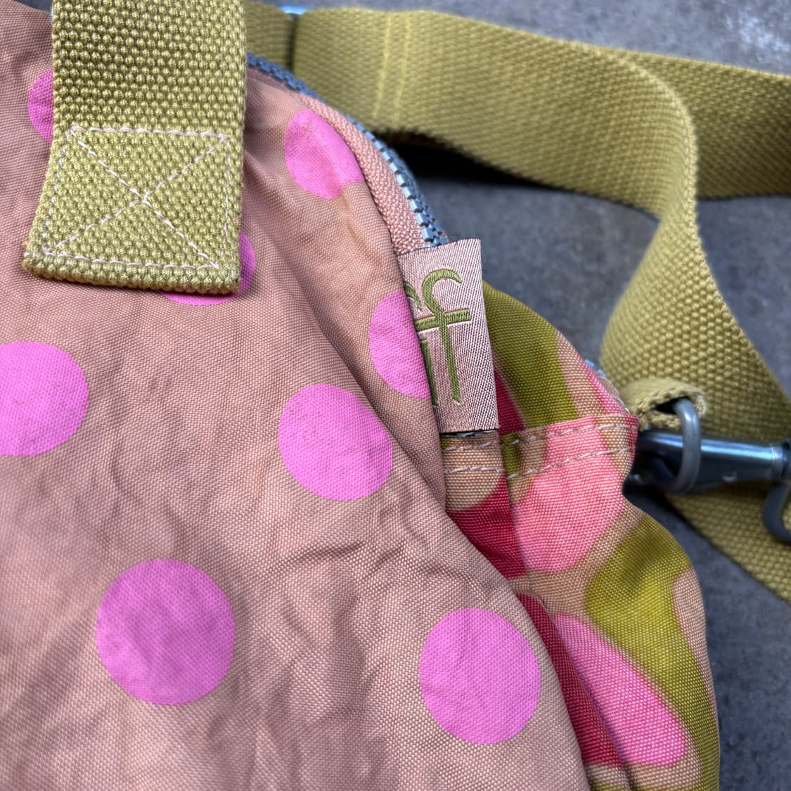 Kipling 키플링 도트 땡땡이 크로스백 가방 상품이미지9