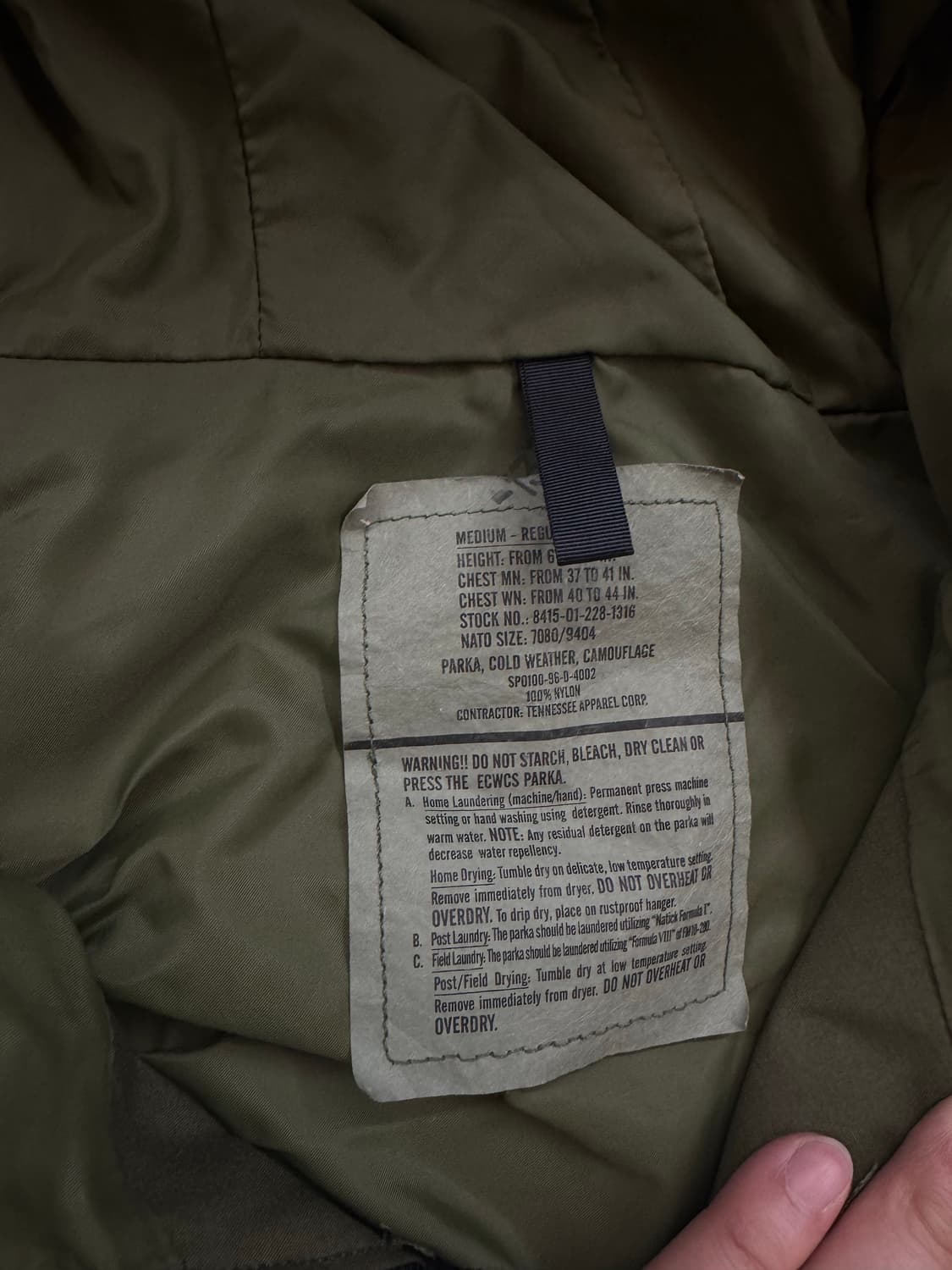 미군 고어텍스 (m/r) 상품이미지3