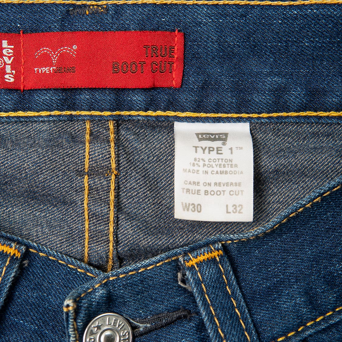 [30] 00s 리바이스 트루 부츠컷 데님팬츠 MB-1373  상품이미지9