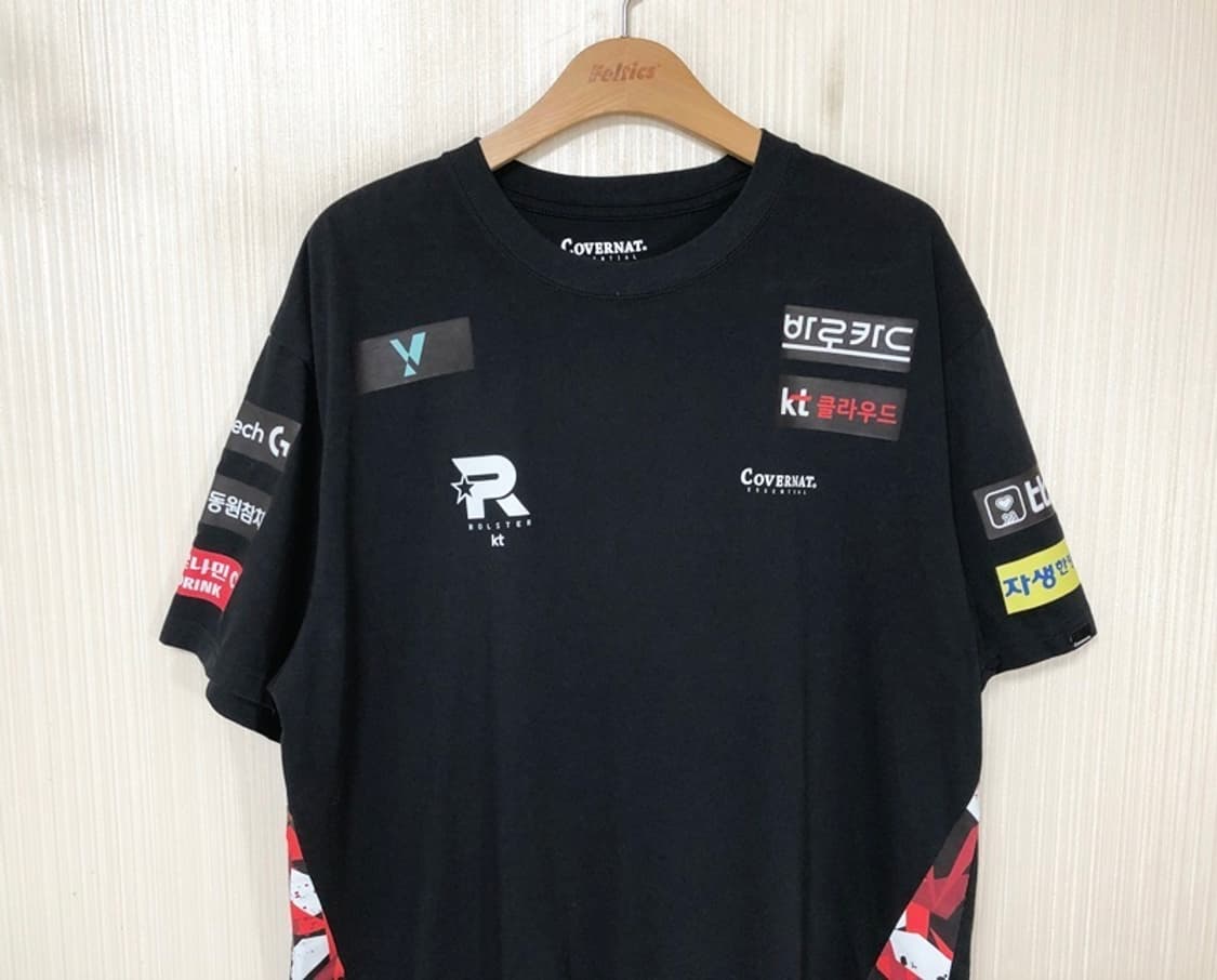 커버낫 KT롤스터 2024시즌 하반기유니폼/티셔츠 XL Spark 상품이미지2