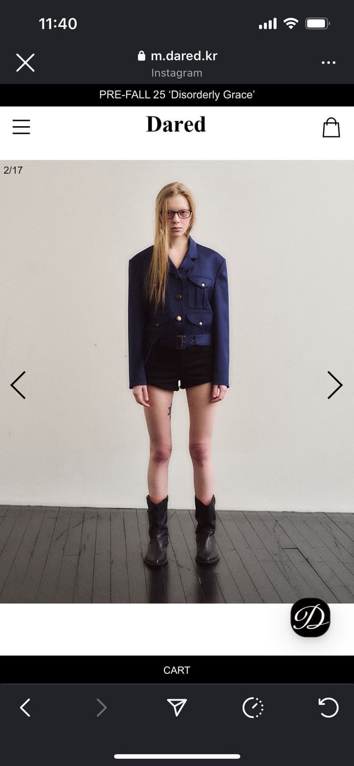 Dared belted jacket 상품이미지2