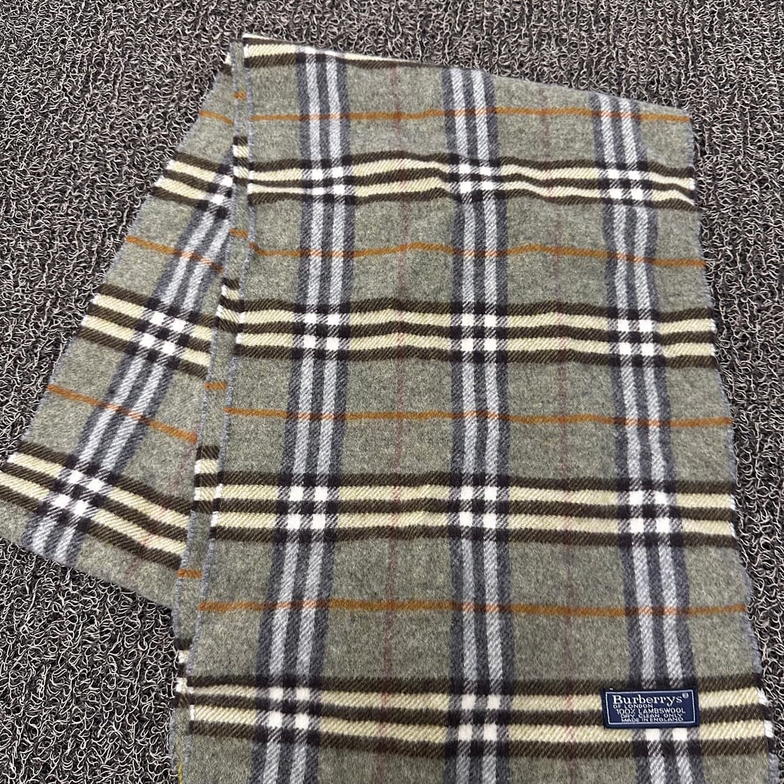 버버리 체크 머플러 램스울 스카프 목도리 상품이미지2