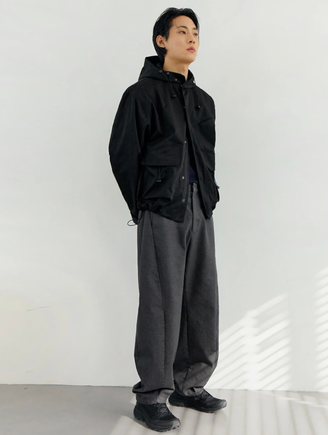 인템포무드 커브드 데님 팬츠 상품이미지3