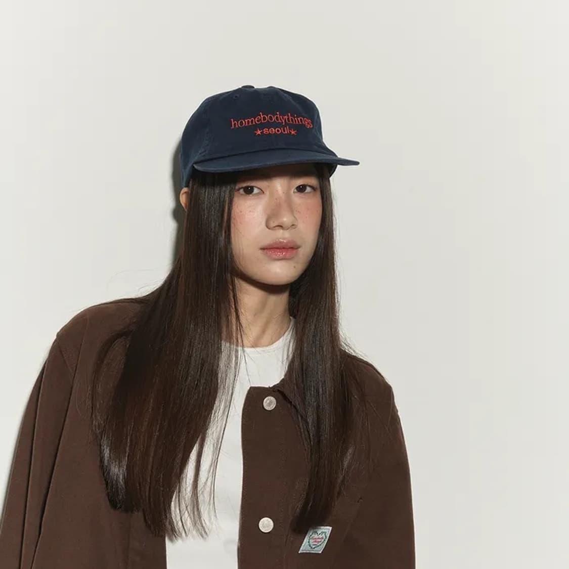 홈바디띵즈 homebodythings seoul cap (navy) 상품이미지2