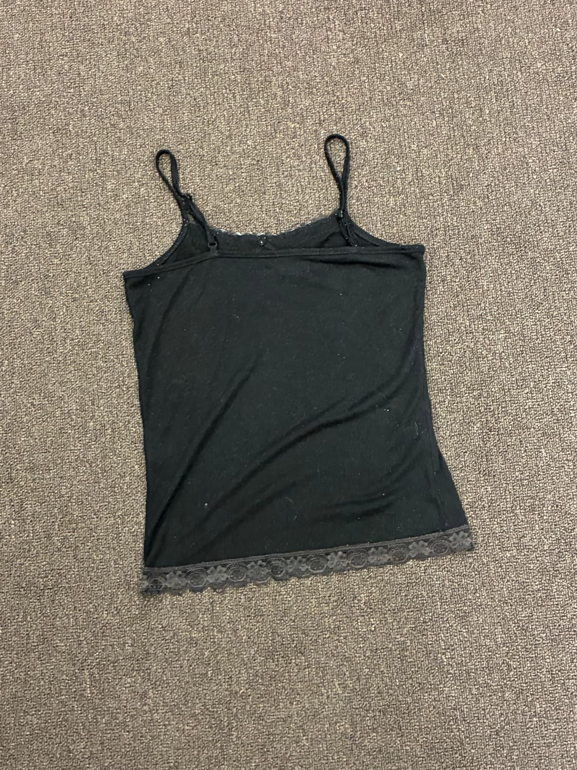 F)Japanese vintage 여성 비즈 자수 검정 슬리브리스(찢어짐 상품이미지7