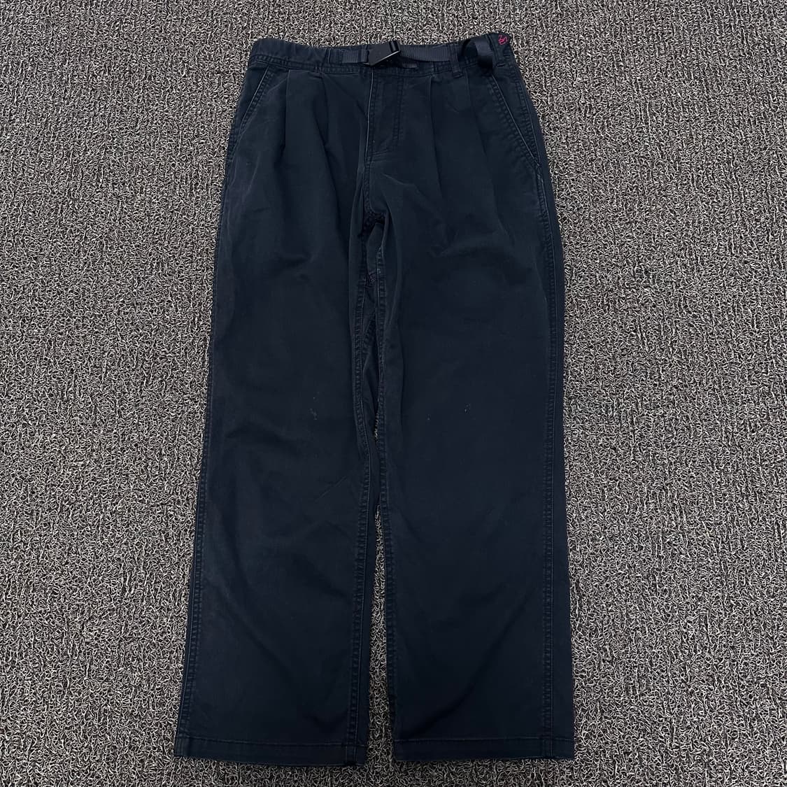 그라미치 코튼 면바지 팬츠 블랙 M 상품이미지1