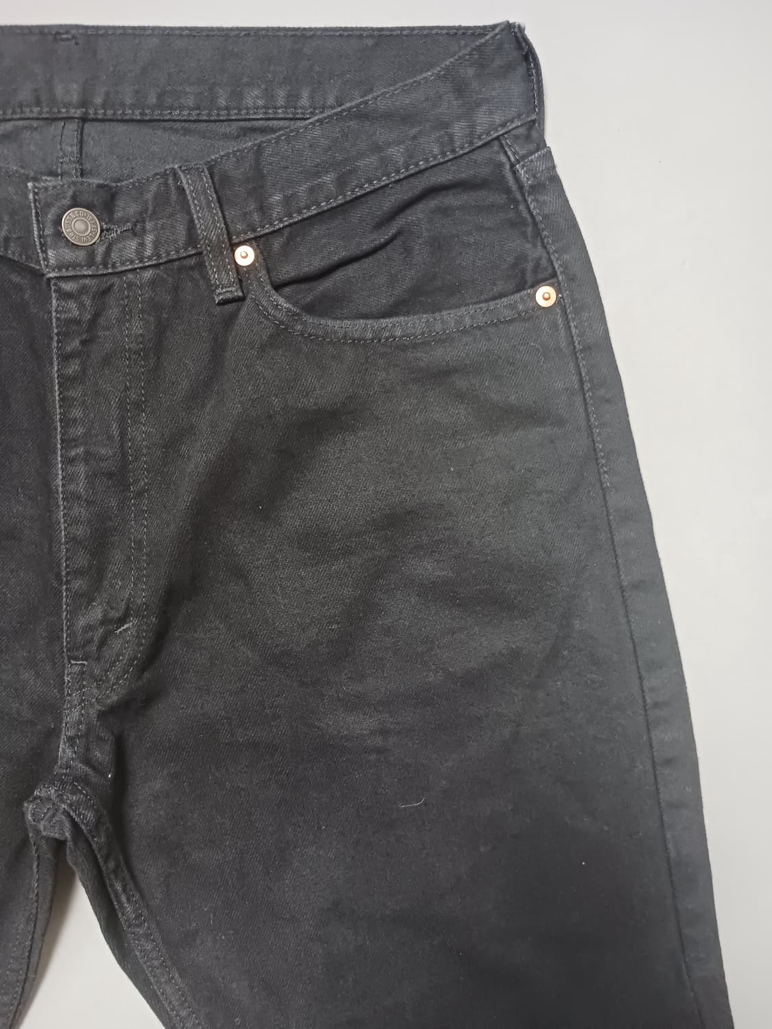 [34] 리바이스 555 96 릴렉스 스트레이트 블랙진 청바지 상품이미지4