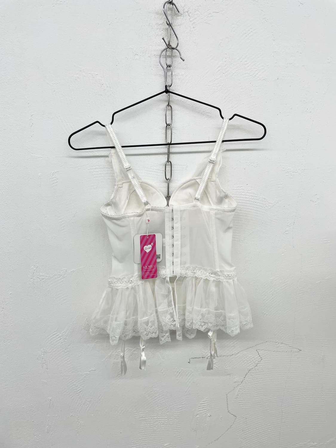 화이트페어리 레이스 코르셋 상품이미지6