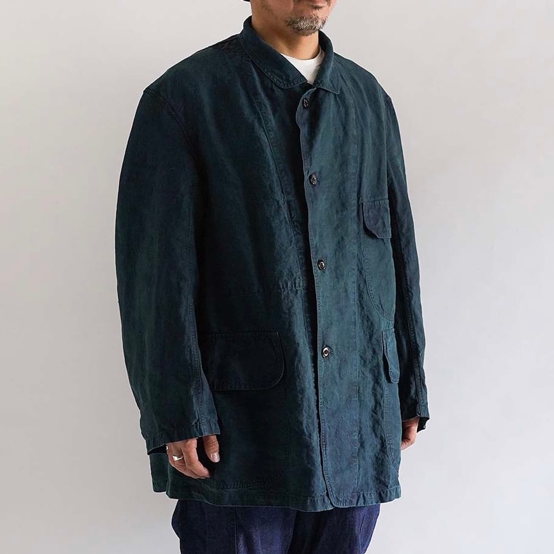 [3]우티 outil MANTEAU AZE  black indigo 상품이미지2