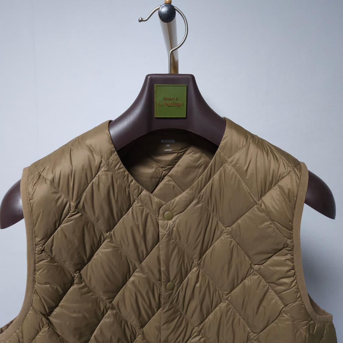 새상품 ) 100 남성 오리털 경량패딩 조끼 상품이미지2