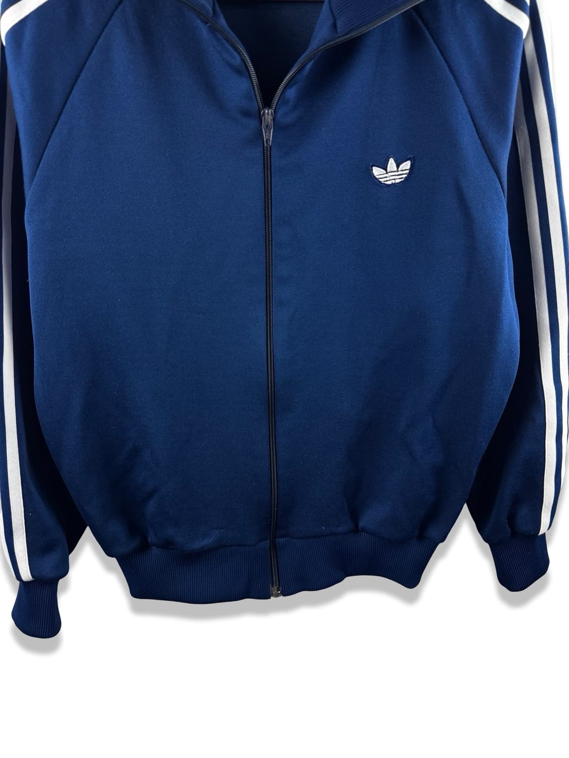 70S 아디다스 데상트 올드스쿨 트레포일 네이비 트랙탑져지 2446 상품이미지4