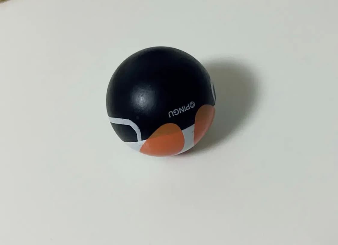 고전 핑구 원형 장난감 원목 볼링공 상품이미지2