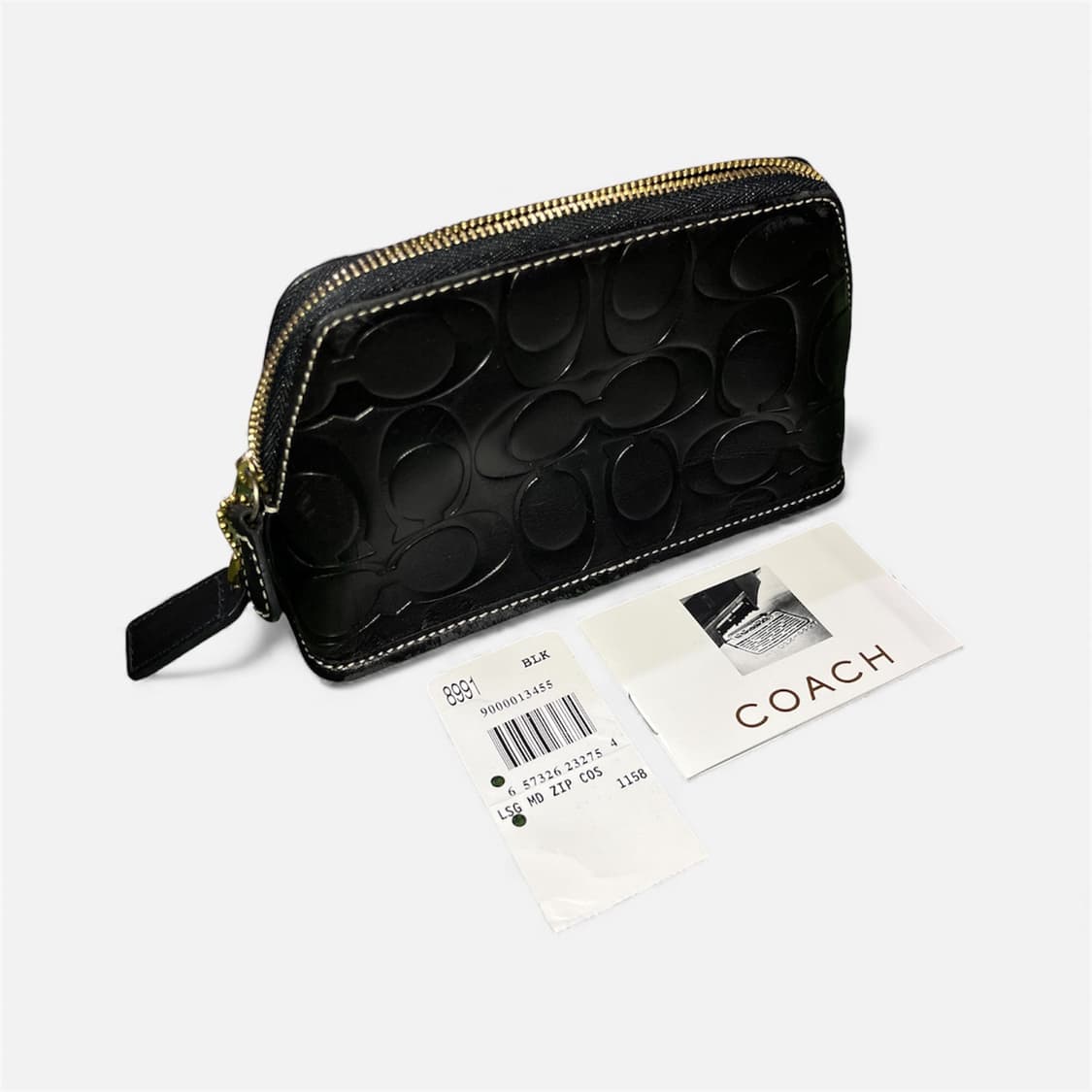 [Coach] 코치 시그니처 레더 돔 파우치 상품이미지3