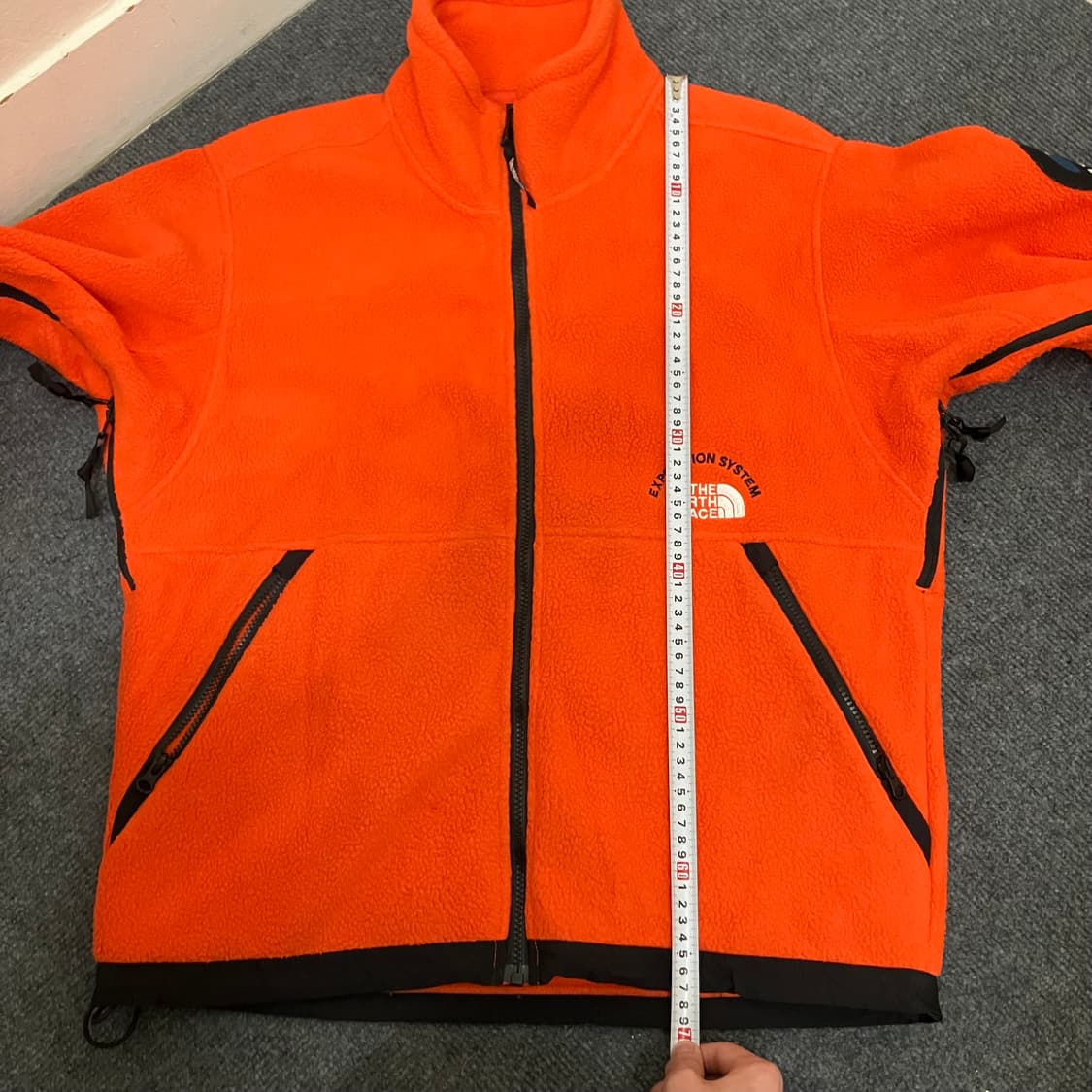 N184 노스페이스 익스페디션 플리스 후리스 오렌지 상품이미지9