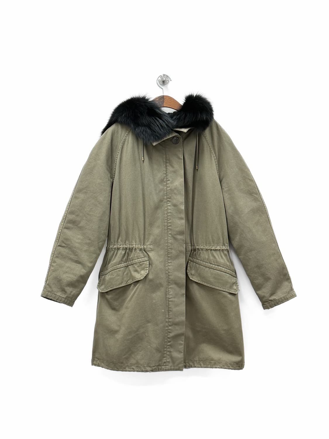 이브살로몬 아미 리버시블 렉스 퍼 패딩 코트 상품이미지2