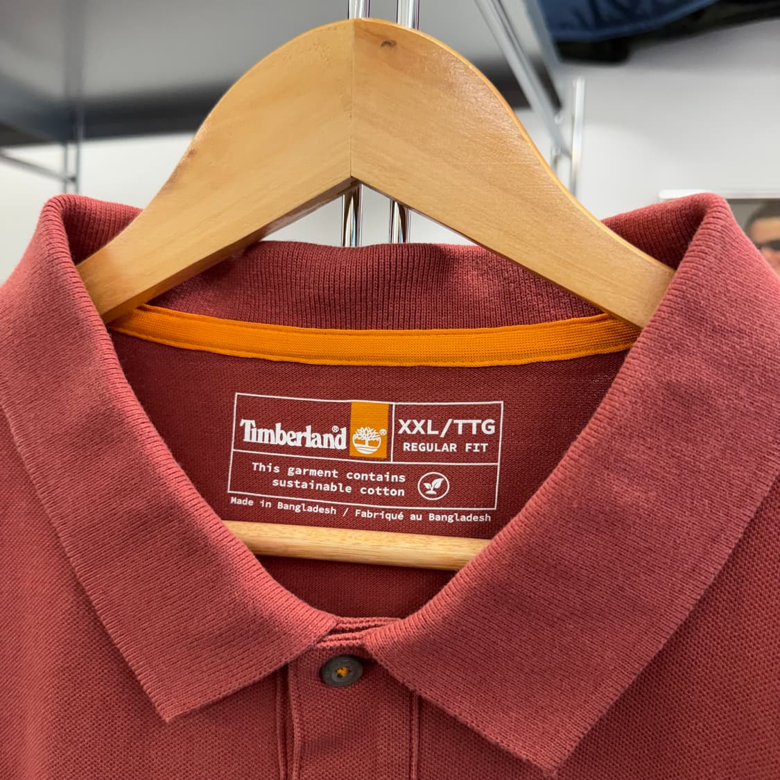 팀버랜드 빈티지 카라 티셔츠 (2XL)  상품이미지5