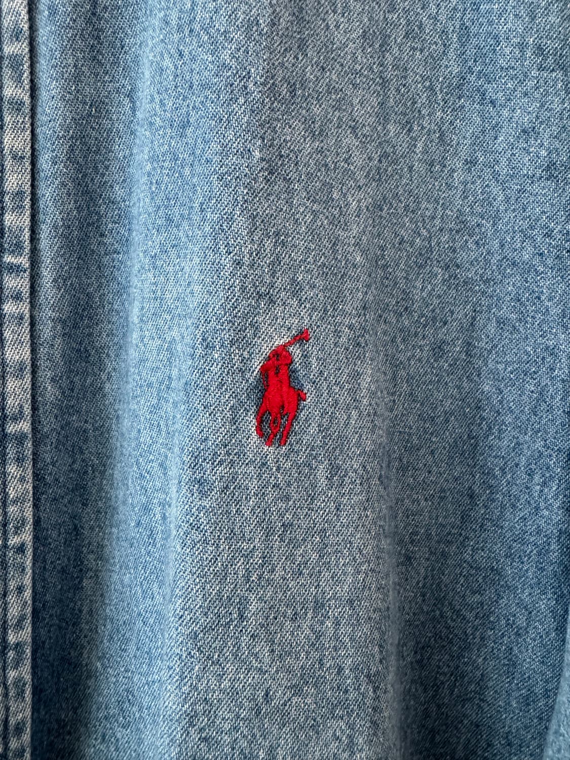 폴로 블레이크 데님셔츠 청셔츠 상품이미지3