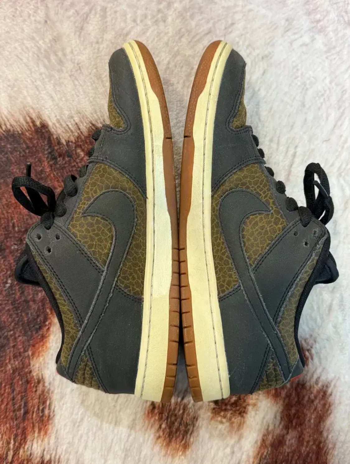 나이키 Nike SB 덩크 로우 지라프 브라운 265mm 상품이미지2