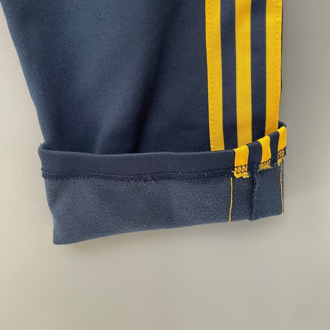 (밴딩) 아디다스 네이비옐로우 트레이닝 트랙 팬츠 95 상품이미지4