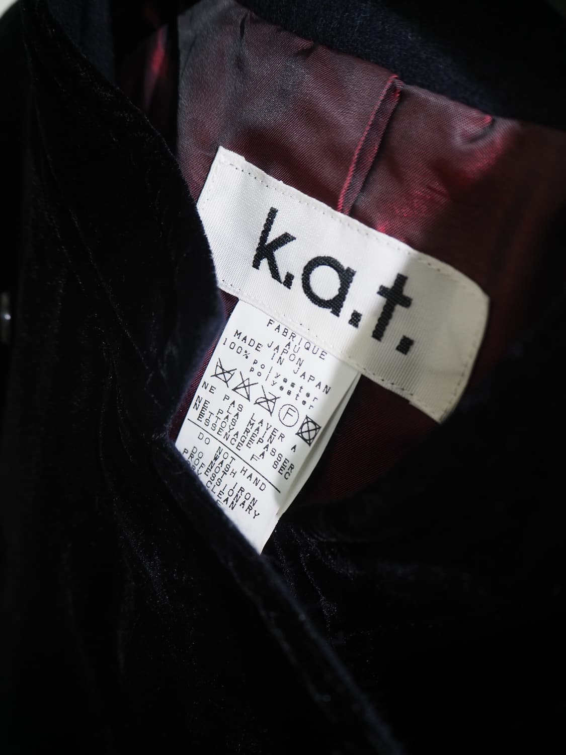 k.a.t. velvet jacket  상품이미지7