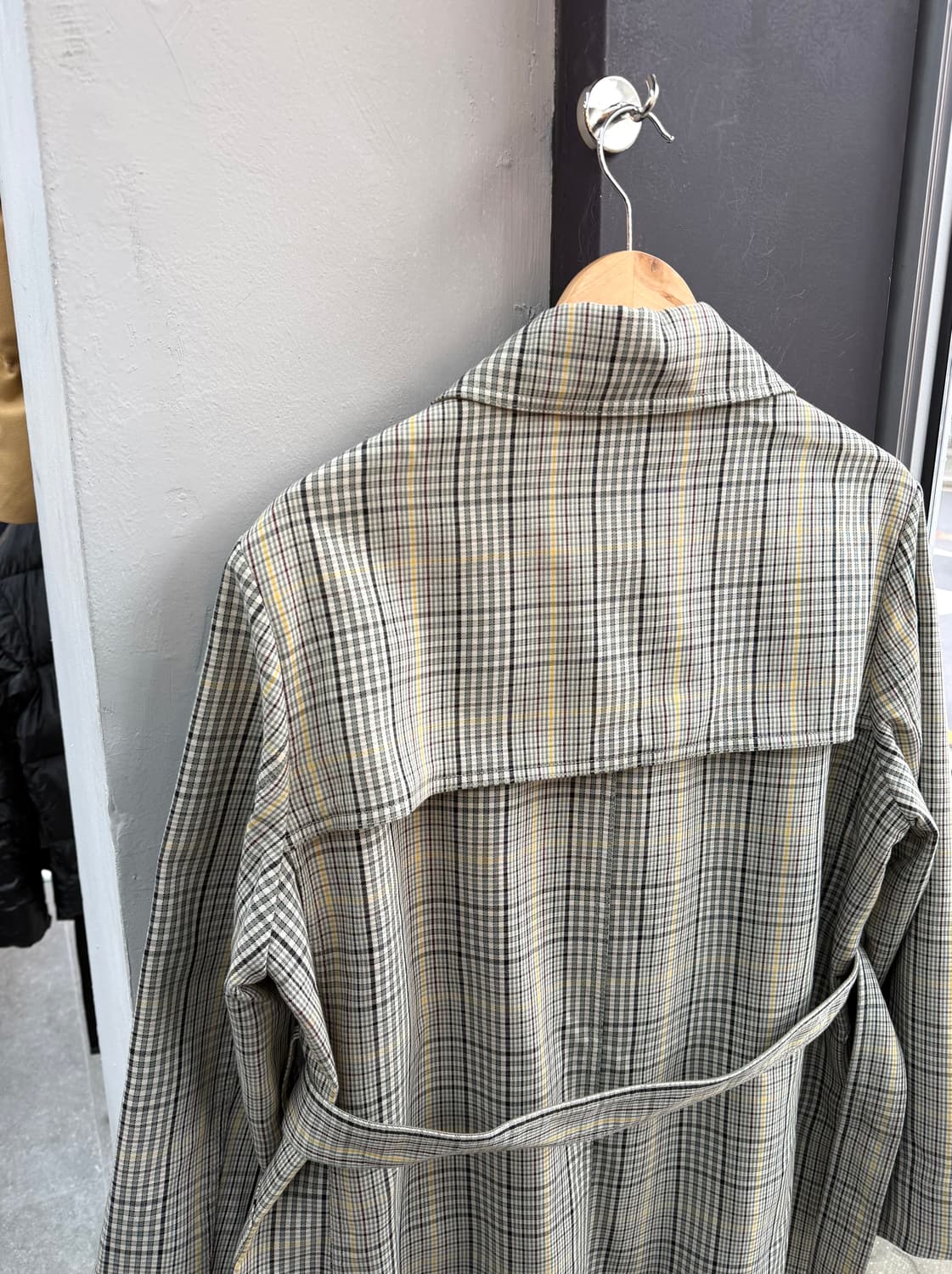 M/ 렉토x프론트로우 리버시블 벨티드 코트 자켓 상품이미지7