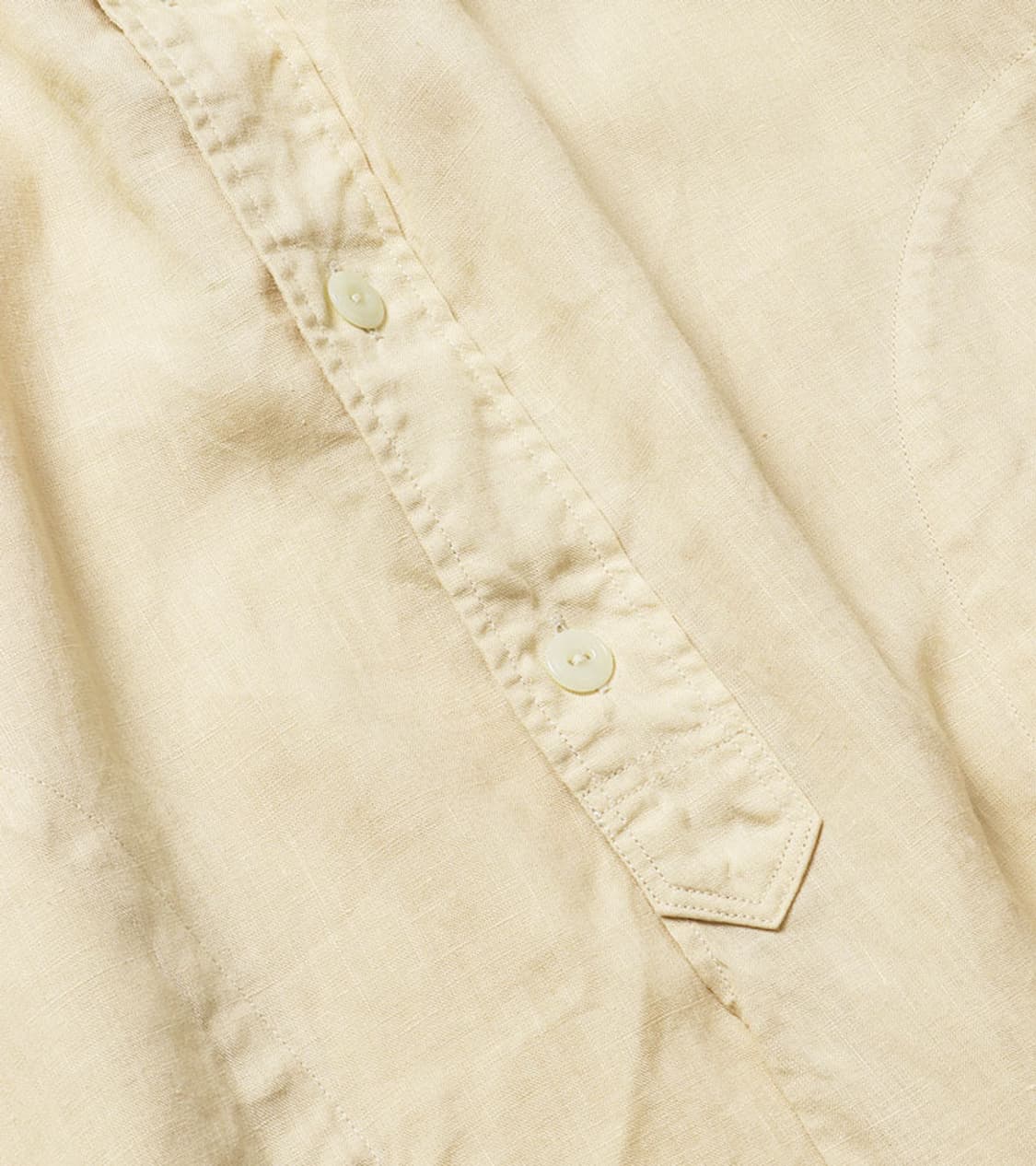 DANTON - BAND COLLAR LINEN SHIRT 상품이미지7