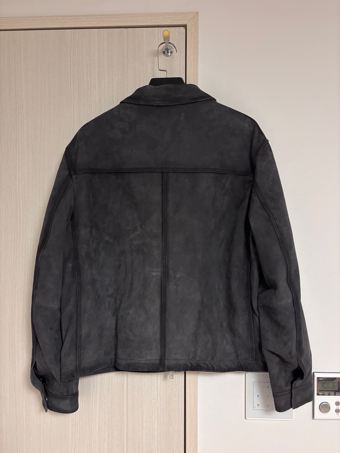 새상품) XL 자라 오리진스 고트 스웨이드 이펙트 재킷 상품이미지4