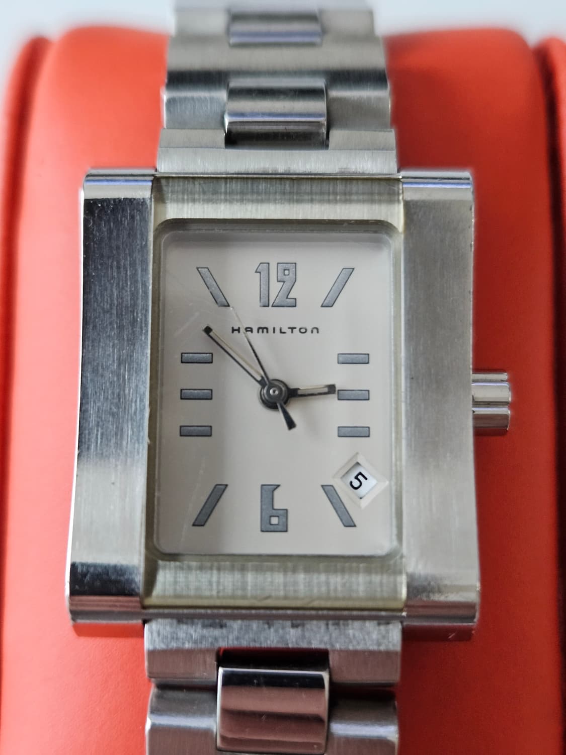 빈티지 해밀턴 메탈 쿼츠 여성시계 상품이미지6