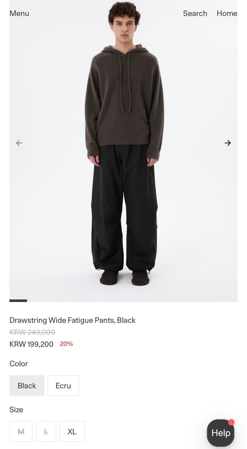 [구매] 아모멘토 바지 구합니당 상품이미지1