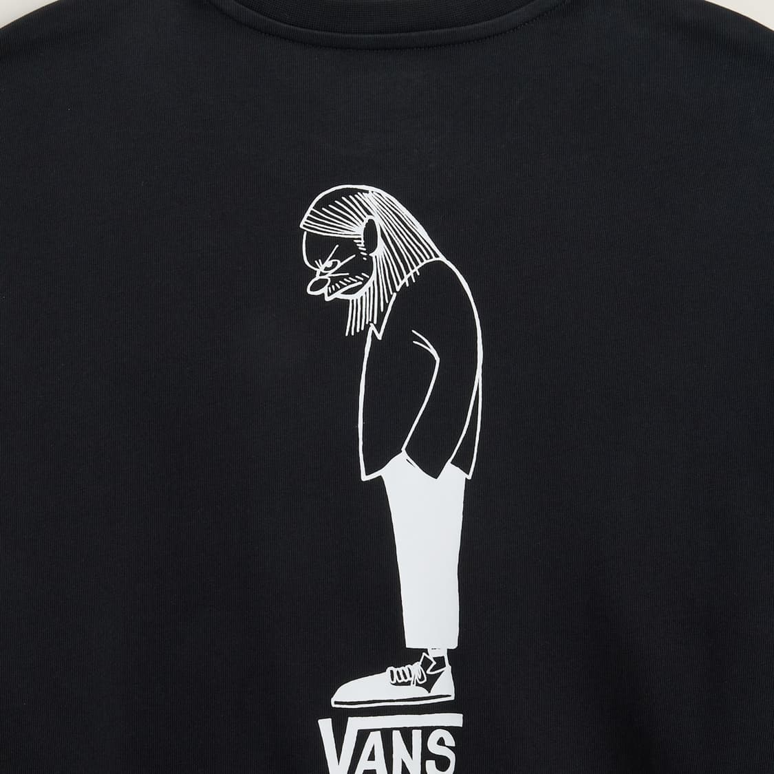 [M] 반스 X 하나이유스케 긴팔티셔츠 블랙 상품이미지7