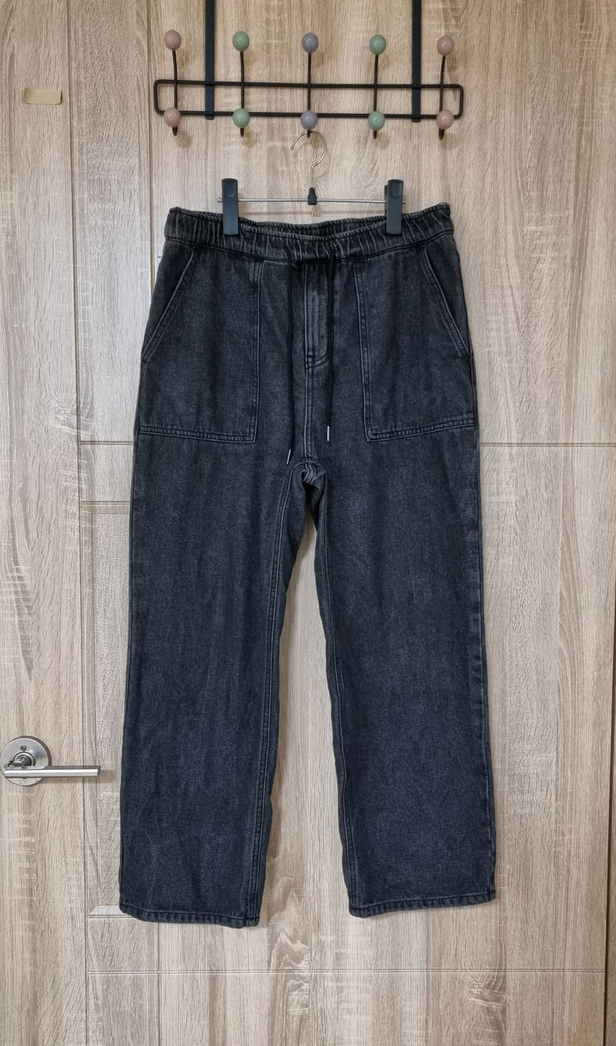 에잇세컨즈 밴딩 데님팬츠 상품이미지1