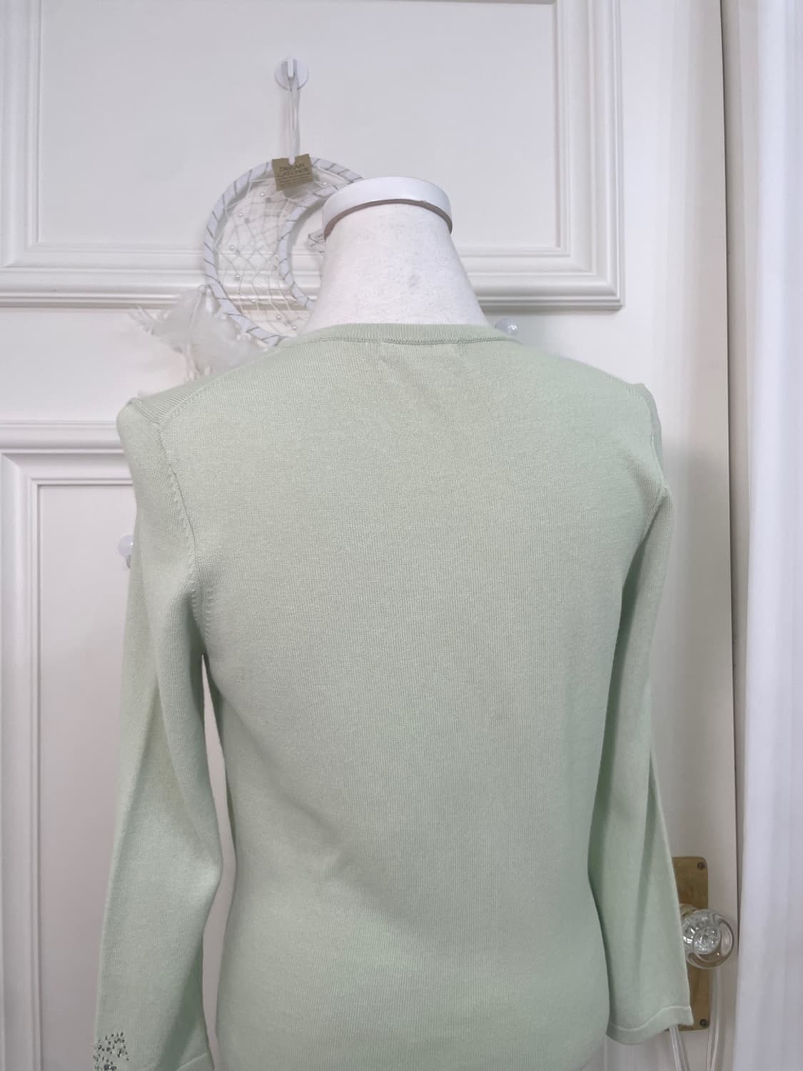 light green sleeve cubic summer cardigan 상품이미지4