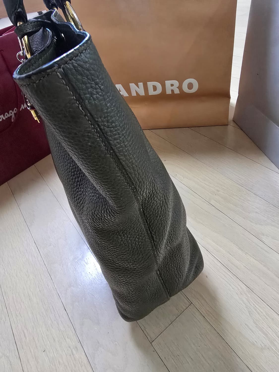 (정품)프라다 가죽 토트백 (미란다커 토드백) 상품이미지5