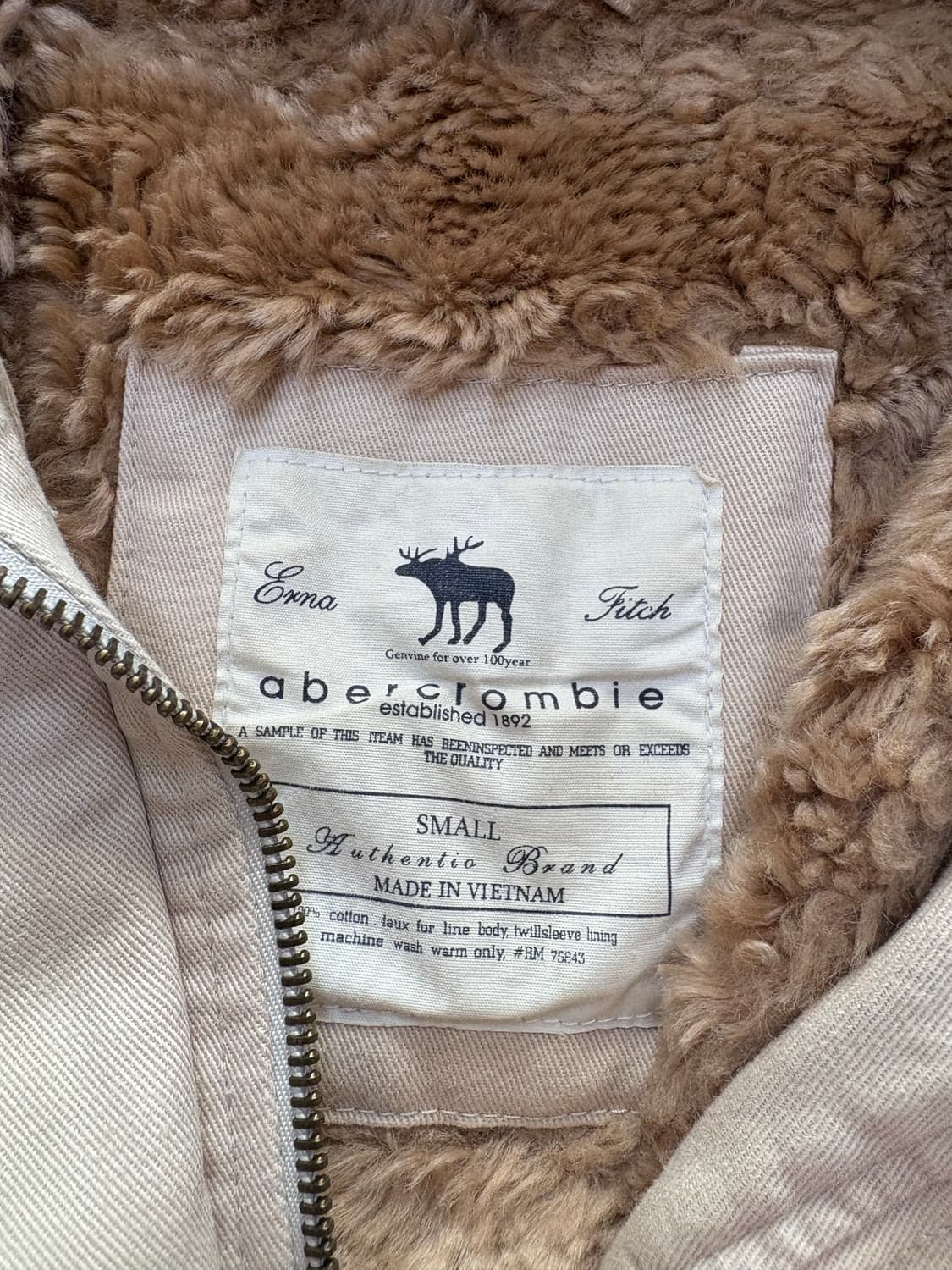 아베크롬비 울프죠 점퍼 s 상품이미지3