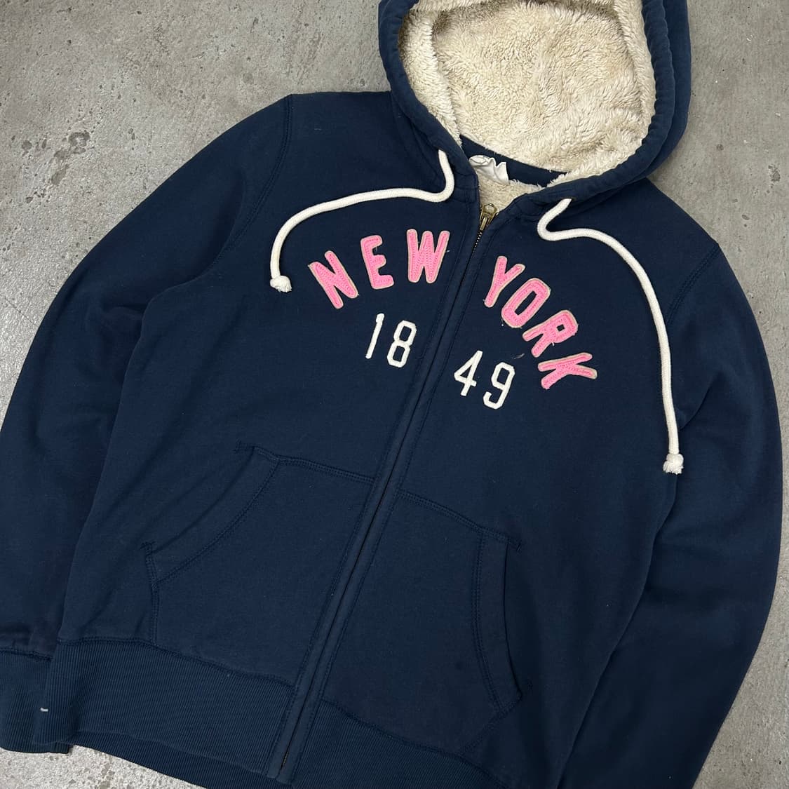 후아유 양털 후드집업[1341] 상품이미지4