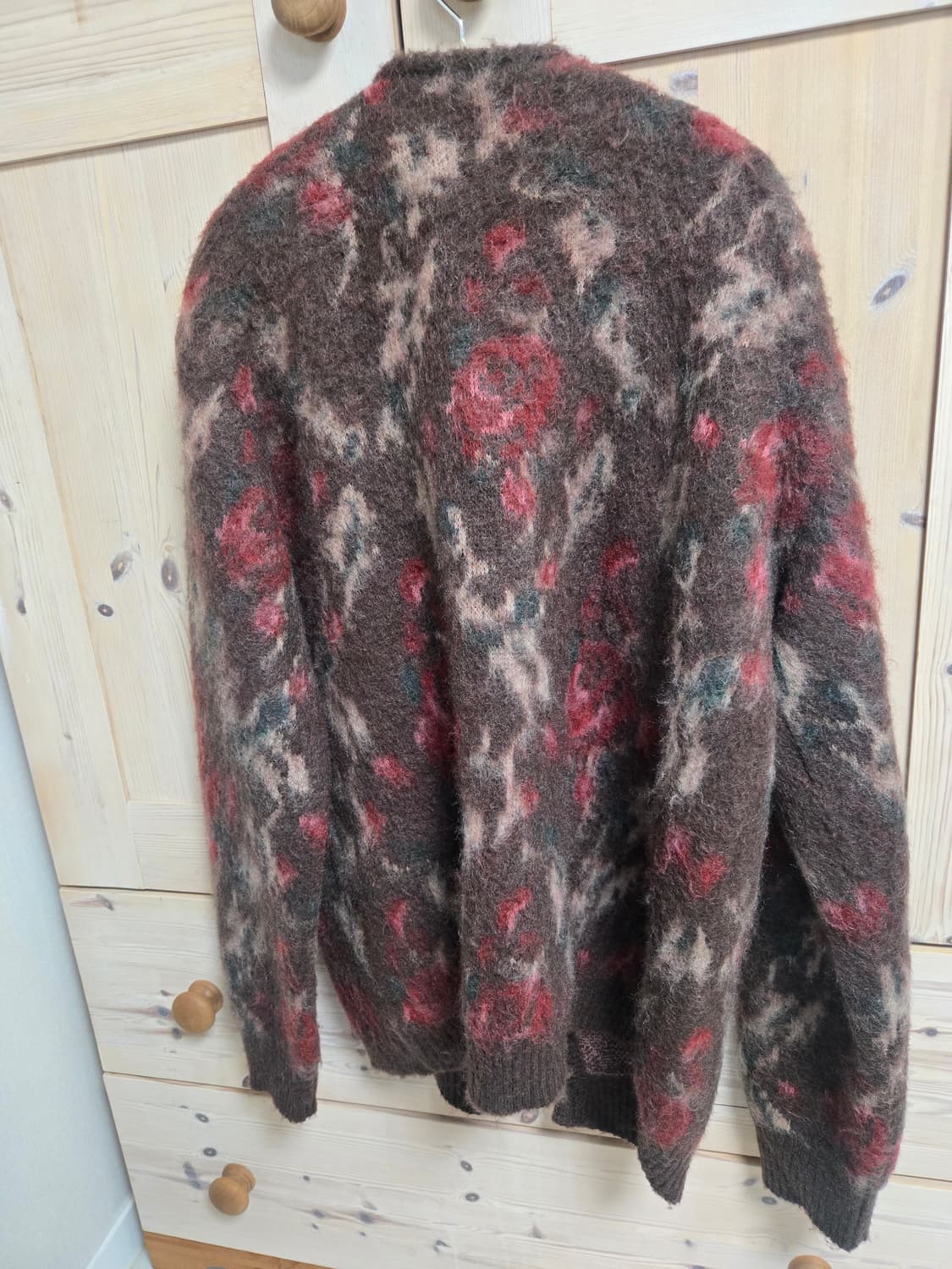 니들스 모헤어가디건 로즈 상품이미지5