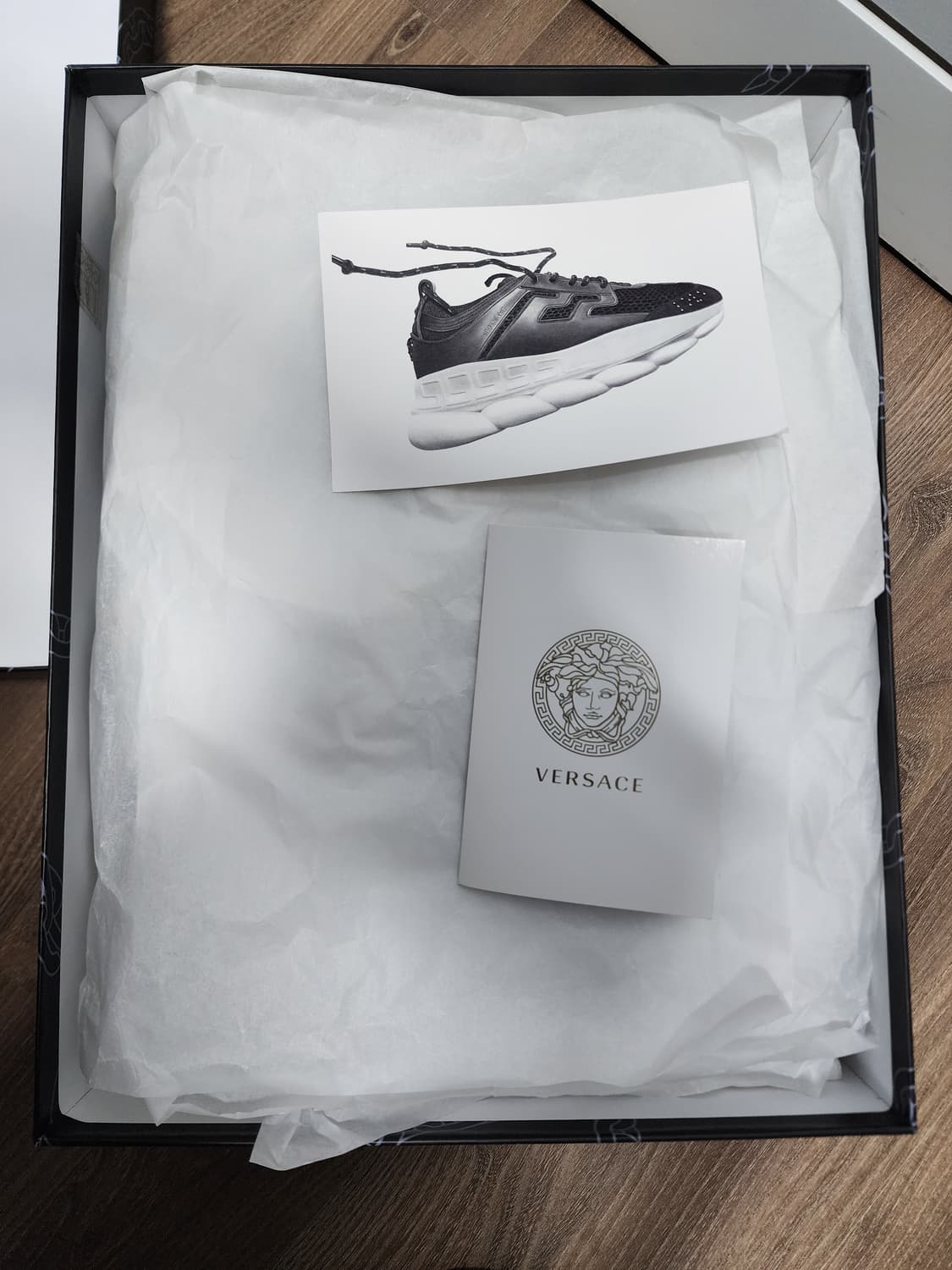 베르사체 체인리액션 밑창보강,풀박스 상품이미지3