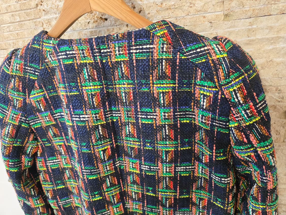 자라 우먼 트위드 재킷 M 상품이미지7