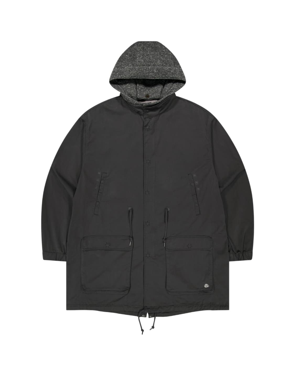 [COYSEIO] 코이세이오 워시드 밀리터리 자켓 머드 차콜 상품이미지1