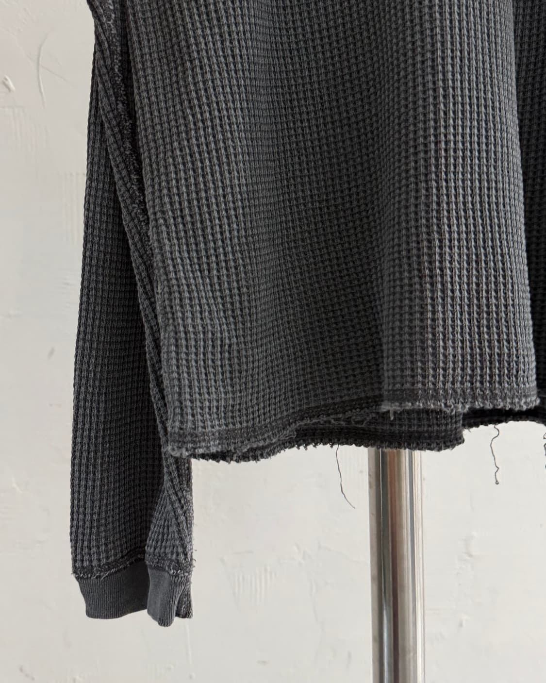 Stussy 스투시 와플 슬리브 차콜컬러 상품이미지9