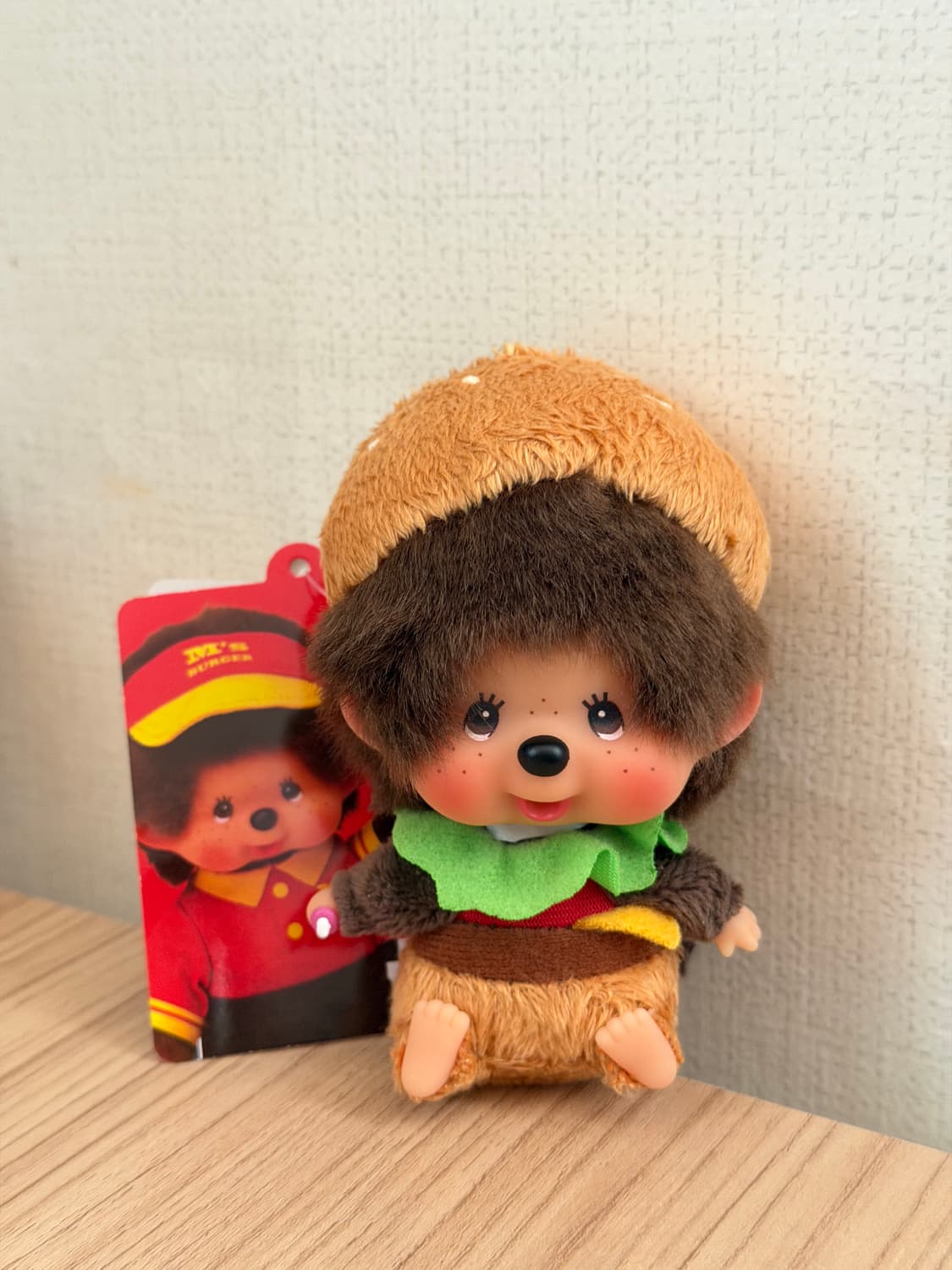 몬치치 햄버거 키링(새상품) 상품이미지1