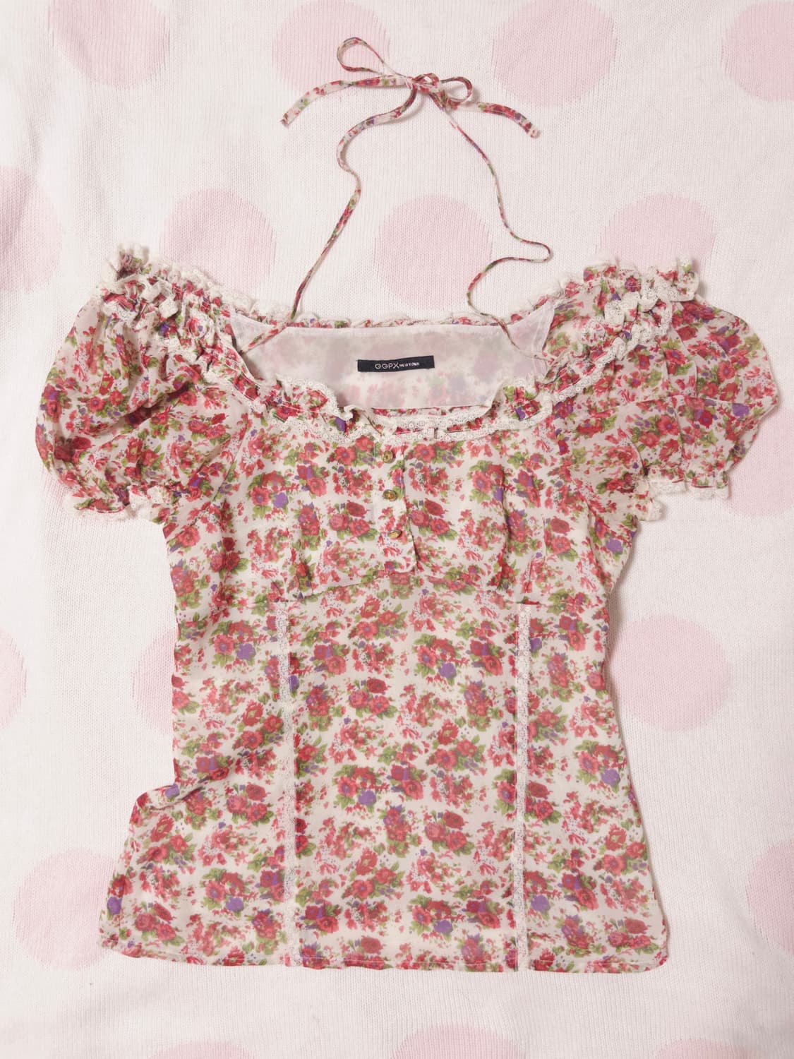 Vintage GGPX floral blouse 상품이미지1