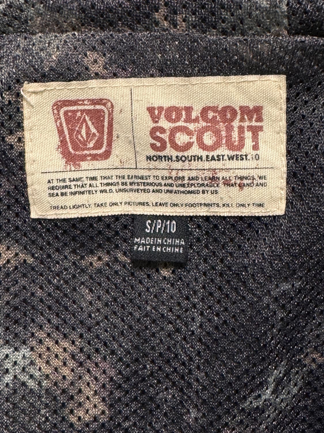 Volcom 남성 후드 바람막이 자켓 S 상품이미지4