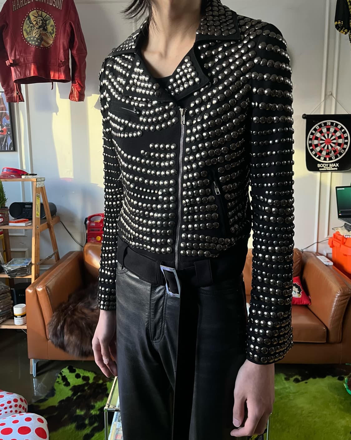 J.S New York V-Kei Full Studs Rider JK 상품이미지3