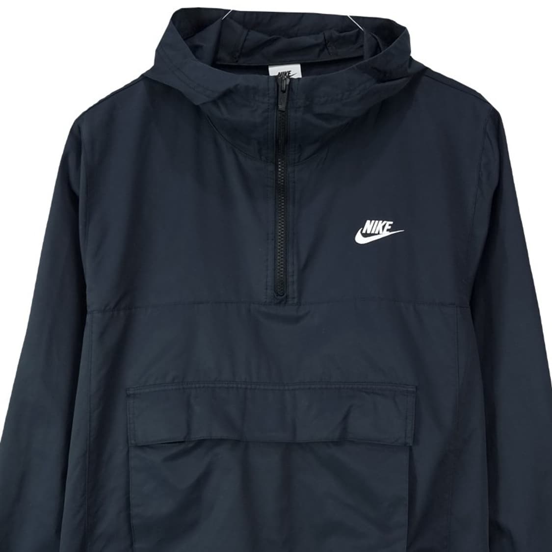 [나이키] 로고 자수 바람막이 아노락 자켓 블랙 M17755 상품이미지4