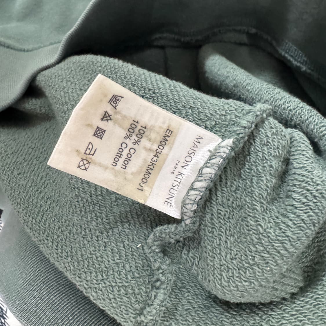 메종키츠네 폭스 헤드 맨투맨 L사이즈  상품이미지3